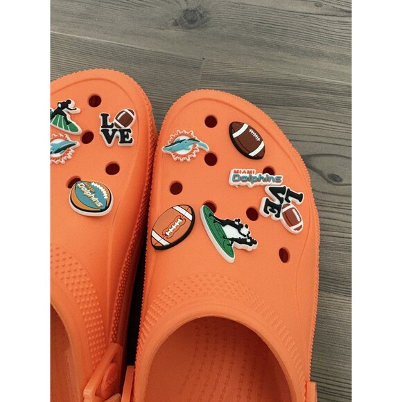 Crocs Hiker Xscape Clogs Chunky Platform Slip In Iconic Comfort Orange main image 8